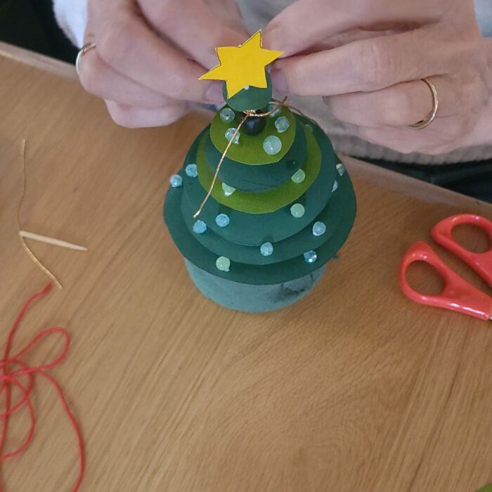 Een kleine kerstboom