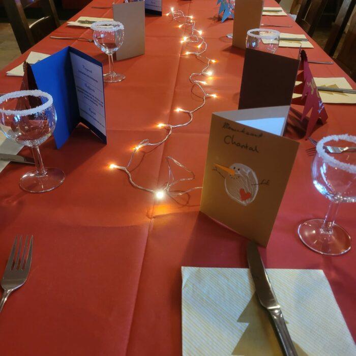 Aan tafel …….!